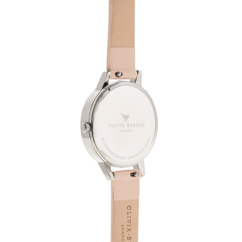 Olivia Burton Glasshouse Silver Lilac Watch