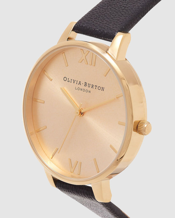 Olivia Burton Big Dial Gold Watch