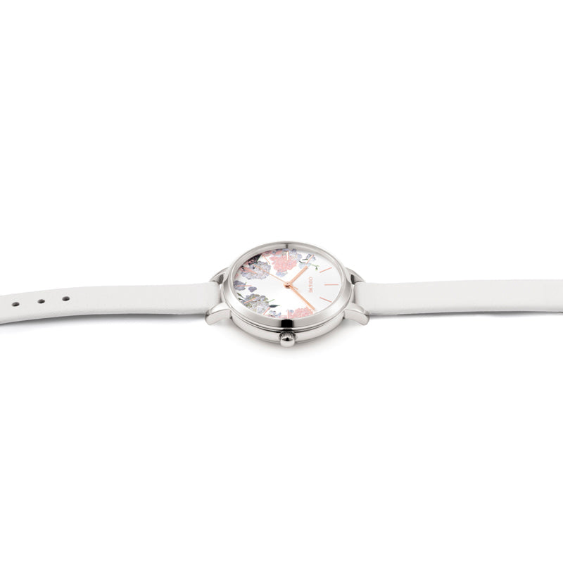 Oui&Me Petite Fleurette 32mm Floral Chalk Blue Watch