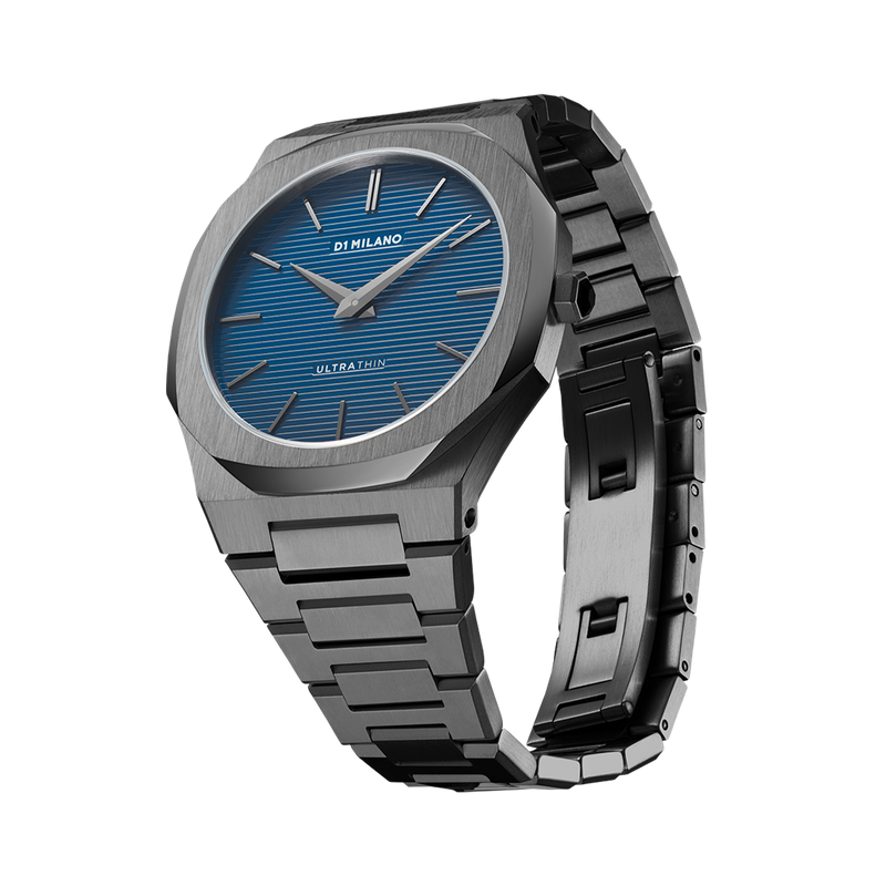 D1 Milano Ultra Slim 40mm Petrol Blue Watch