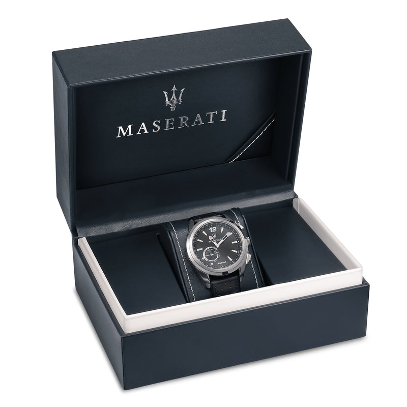 Maserati Traguardo Hybrid Black Smartwatch