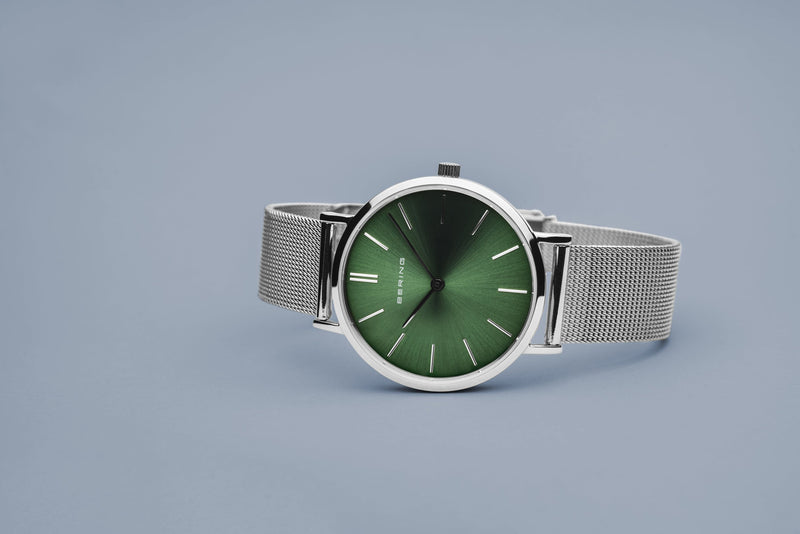 Bering Ladies Classic Green Watch