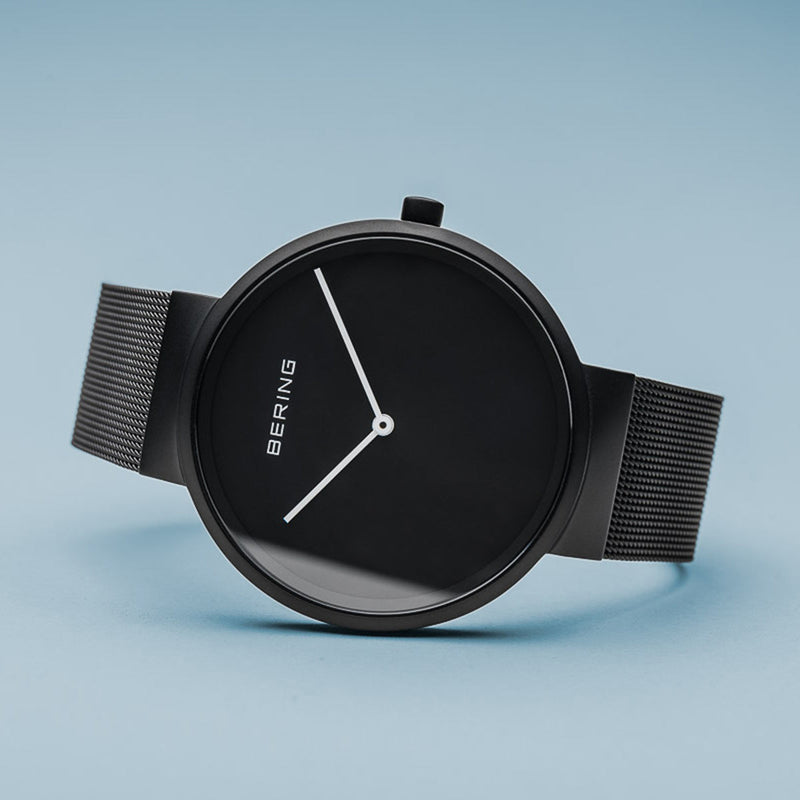 Bering Classic Matt Black 39mm Watch