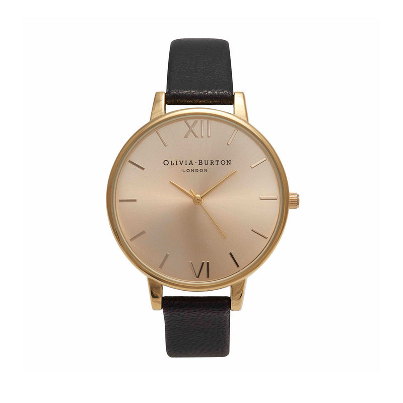 Olivia Burton Big Dial Gold Watch