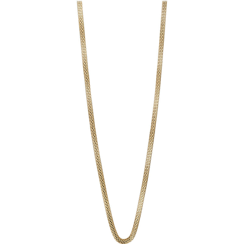 BERING Arctic Symphony Polished Gold Necklace 45cm