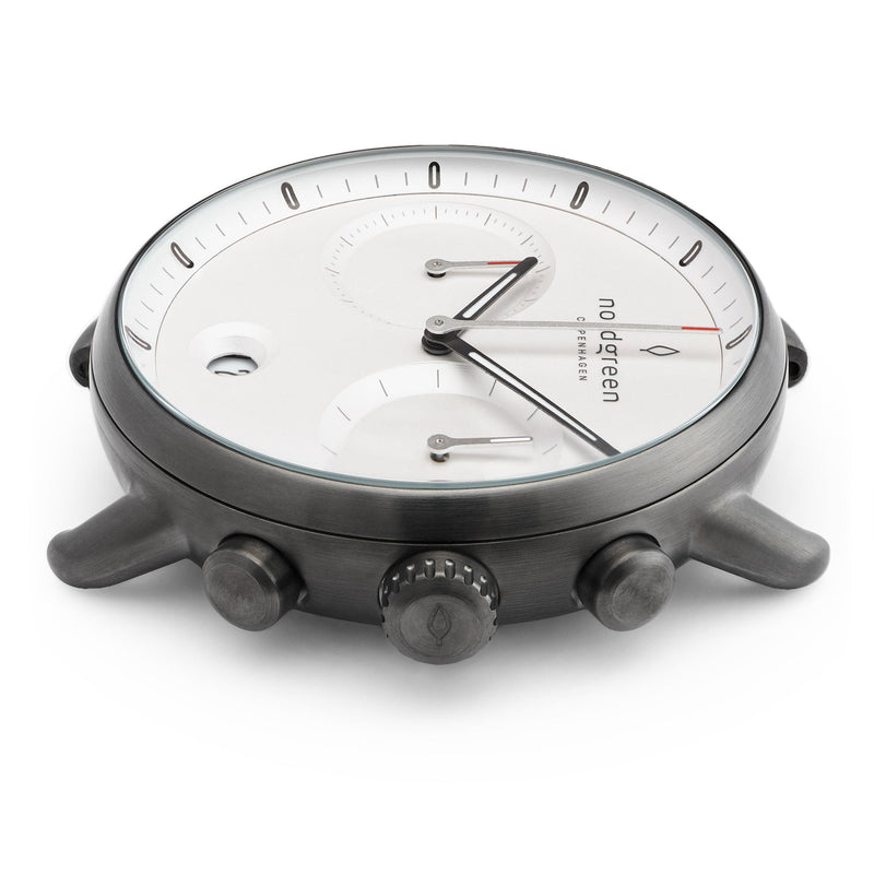 Nordgreen Pioneer 42mm Gunmetal White Watch