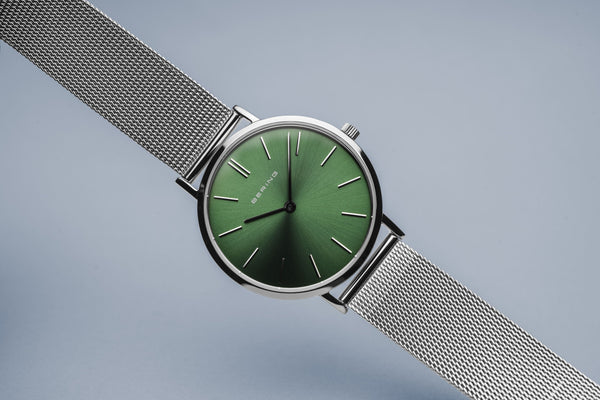 Bering Ladies Classic Green Watch