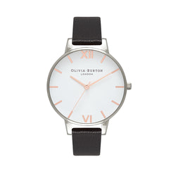 Olivia Burton White Dial Silver Watch