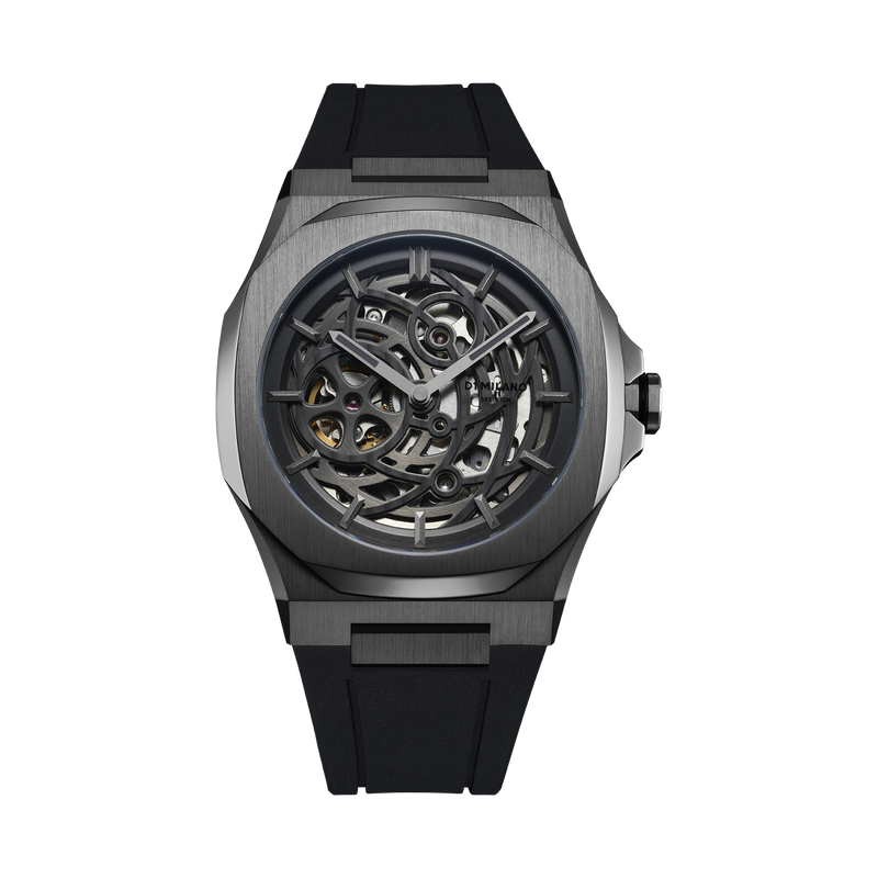 D1 Milano Gun Metal Automatic Watch