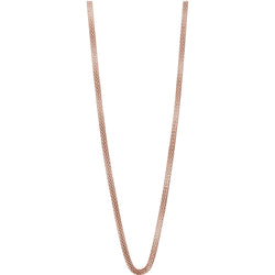 BERING Arctic Symphony Polished Rose Gold Necklace 45cm