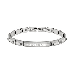 Maserati Jewels Men's Silver Bracelet