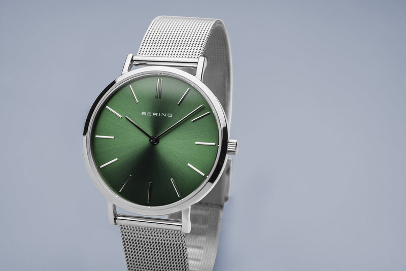 Bering Ladies Classic Green Watch