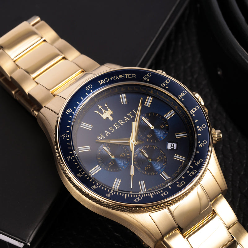 Maserati Sfida Gold Chronograph