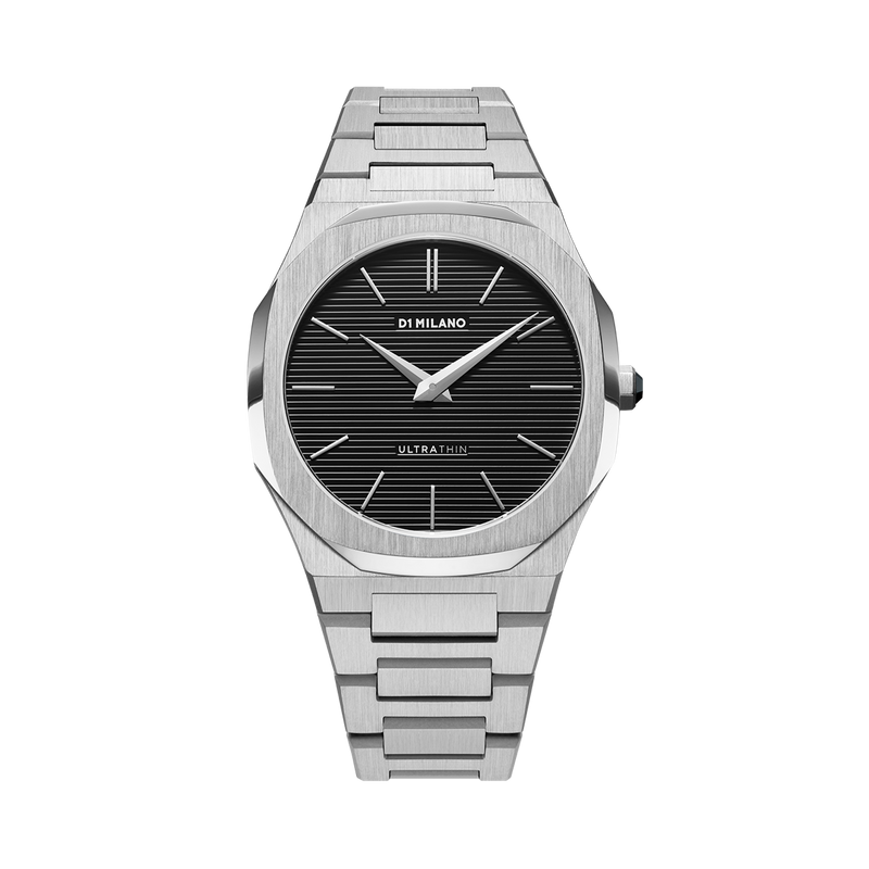 D1 Milano Ultra Slim 40mm Black Stripe Watch