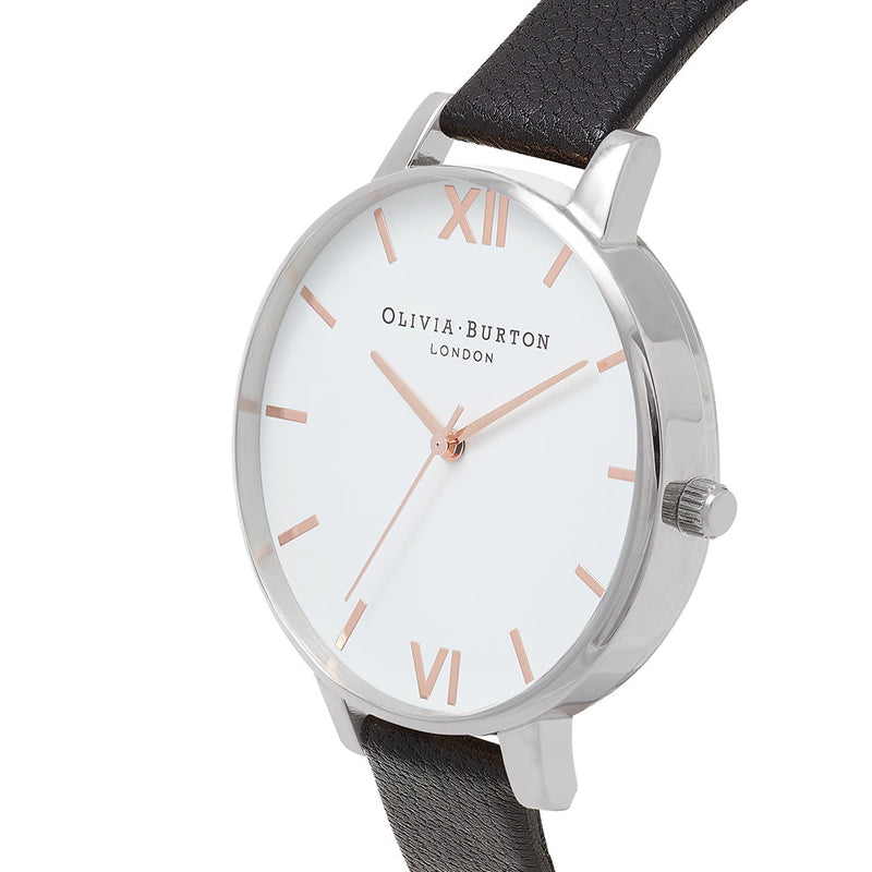 Olivia Burton White Dial Silver Watch