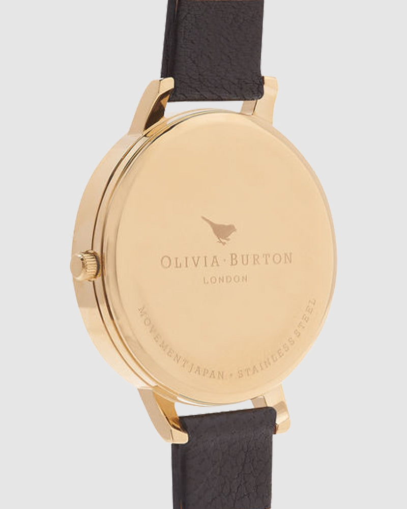Olivia Burton Big Dial Gold Watch