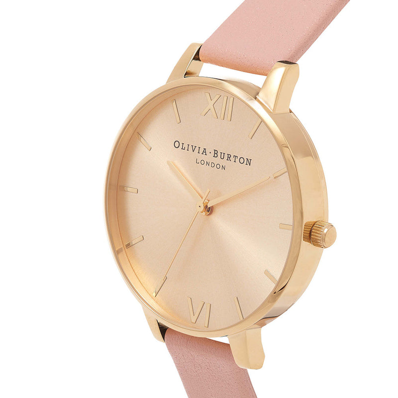 Olivia Burton Big Dial Dusty Pink Watch